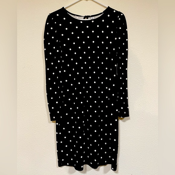 NWT Black polka dot dress - Picture 1 of 3